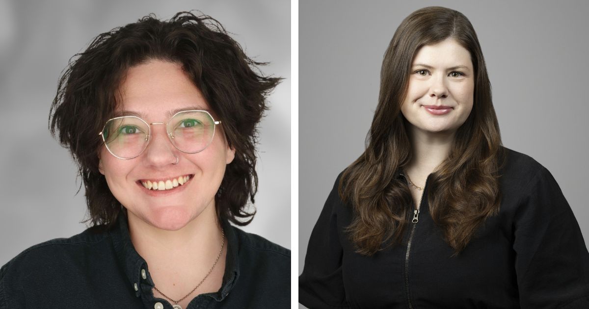 Headshots of Becca Hamilton and Chelsea Kai Roesch.